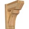 Ekena Millwork Legacy Slat Rough Sawn Outlooker, Western Red Cedar, 8"W x 16"D x 20"H OUT08X16X20LEC06RWR - alternate 1